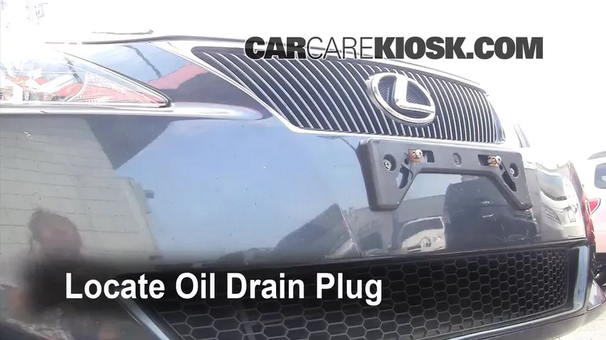 2008 Lexus IS250 2.5L V6 Oil Change Oil and Oil Filter